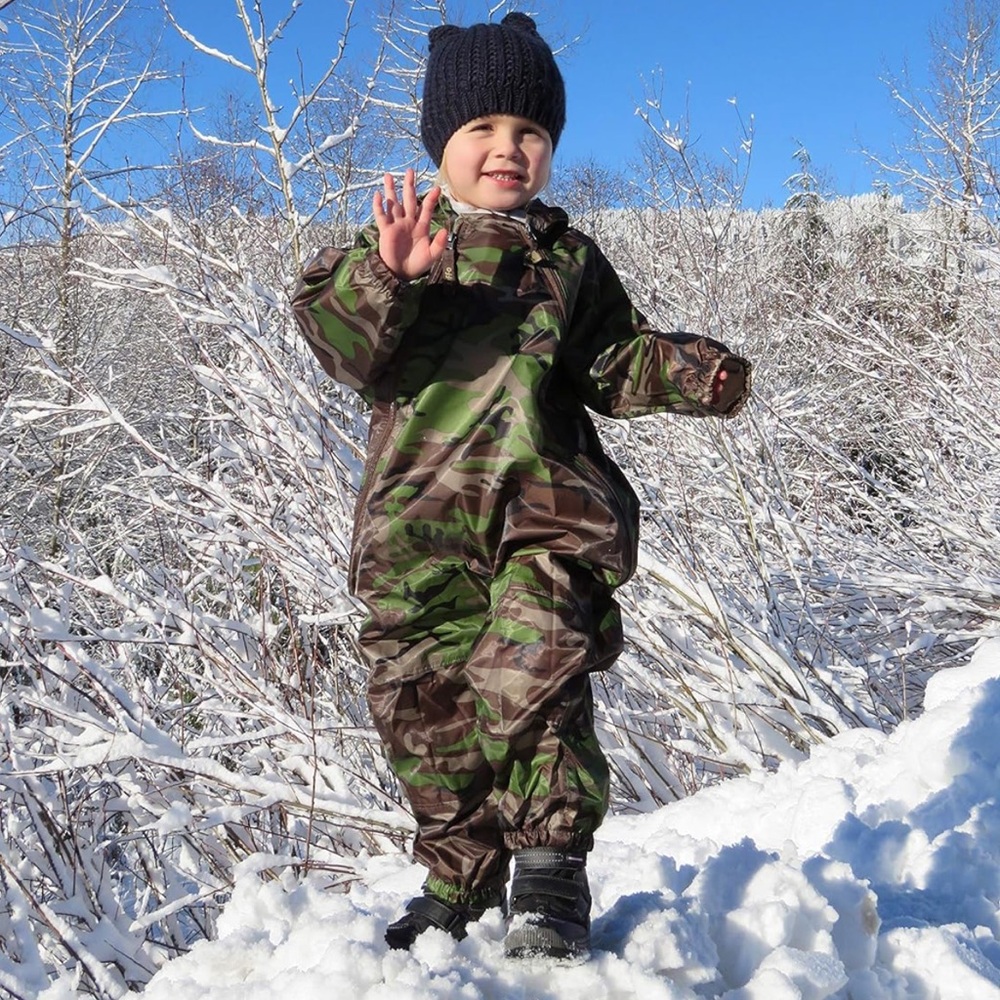 Muddy Buddy! Boys' Muddy Buddy Coveralls, Camouflage